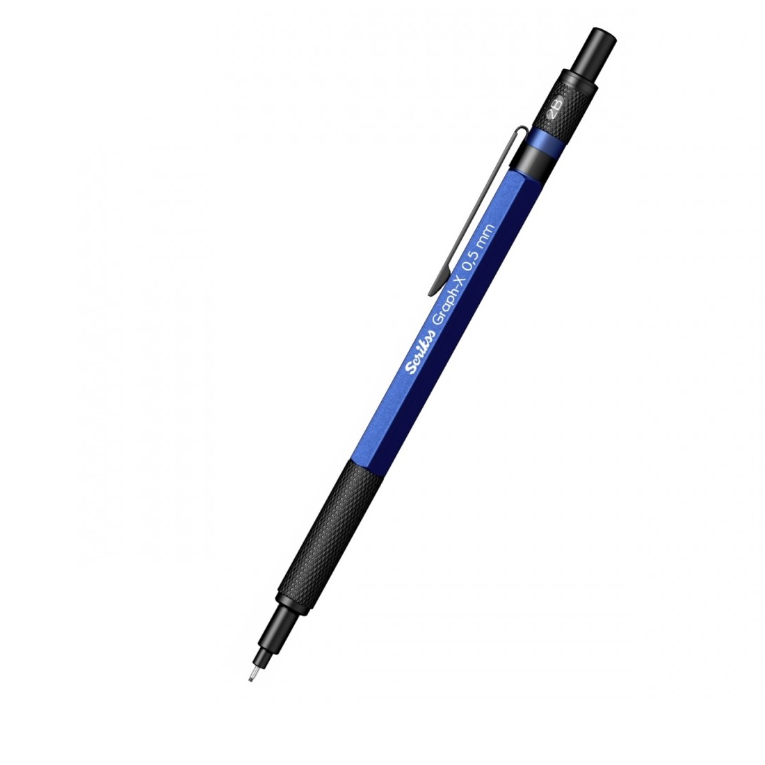 Scrikss Office Graph-X Metallic Blue Mechanical Pencil With 0.5mm