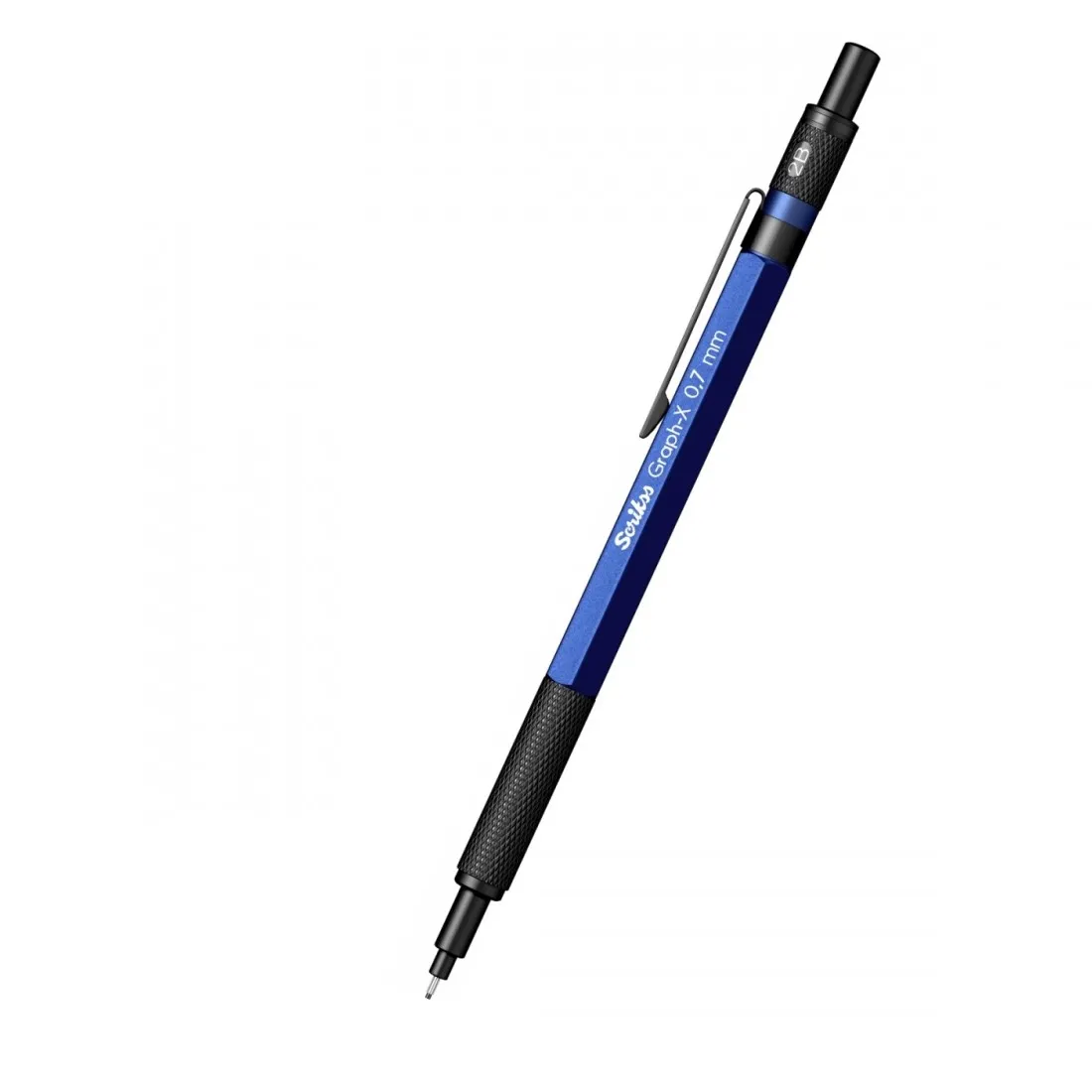 Scrikss Office Graph-X Metallic Blue Mechanical Pencil with 0.7mm