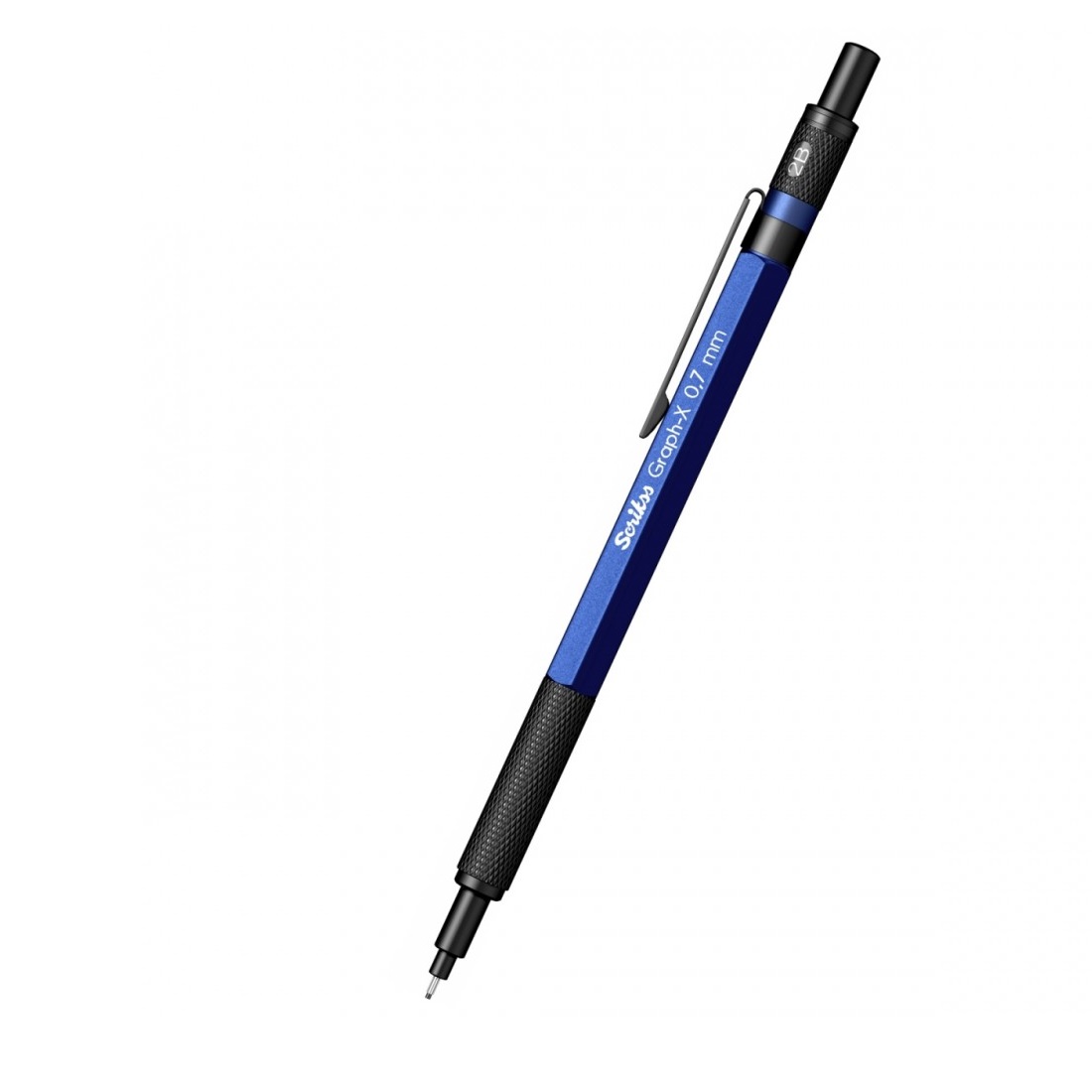 Scrikss Office Graph-X Metallic Blue Mechanical Pencil With 0.7mm