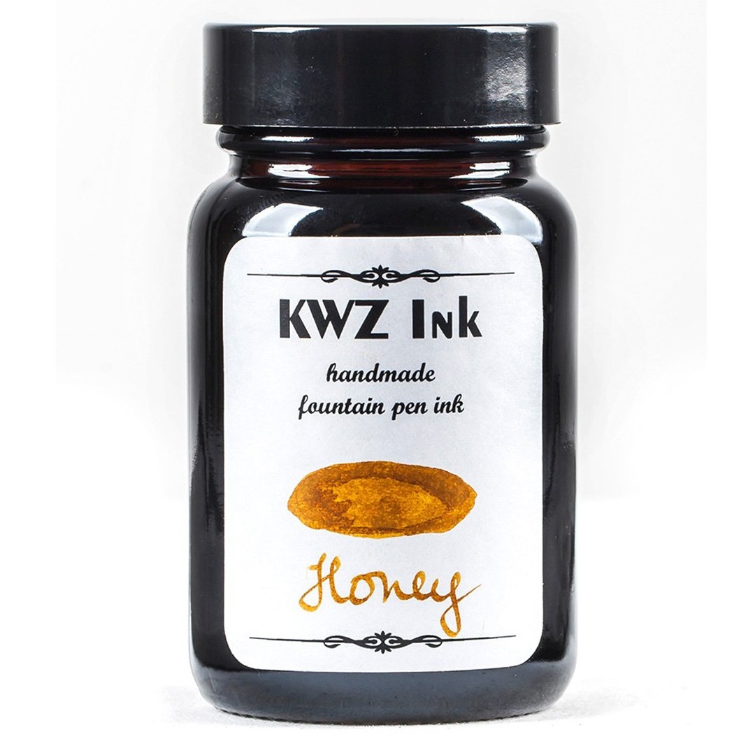 KWZ INK Handmade Fountain Pen Ink Made In Poland -4306-Honey