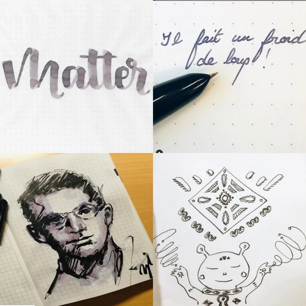 Colorverse Matter - Anti-Matter - Grey - Fountain Pen Ink 29 - 30 Multiverse Series, Season 3, 65