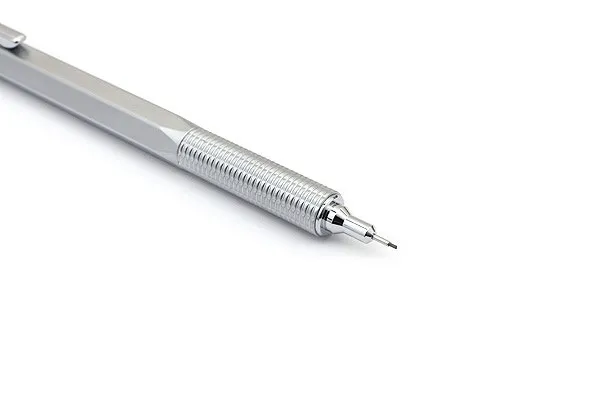 TWSBI Precision Mechanical Pencil - Retractable Tip - 0.5 mm - Silver