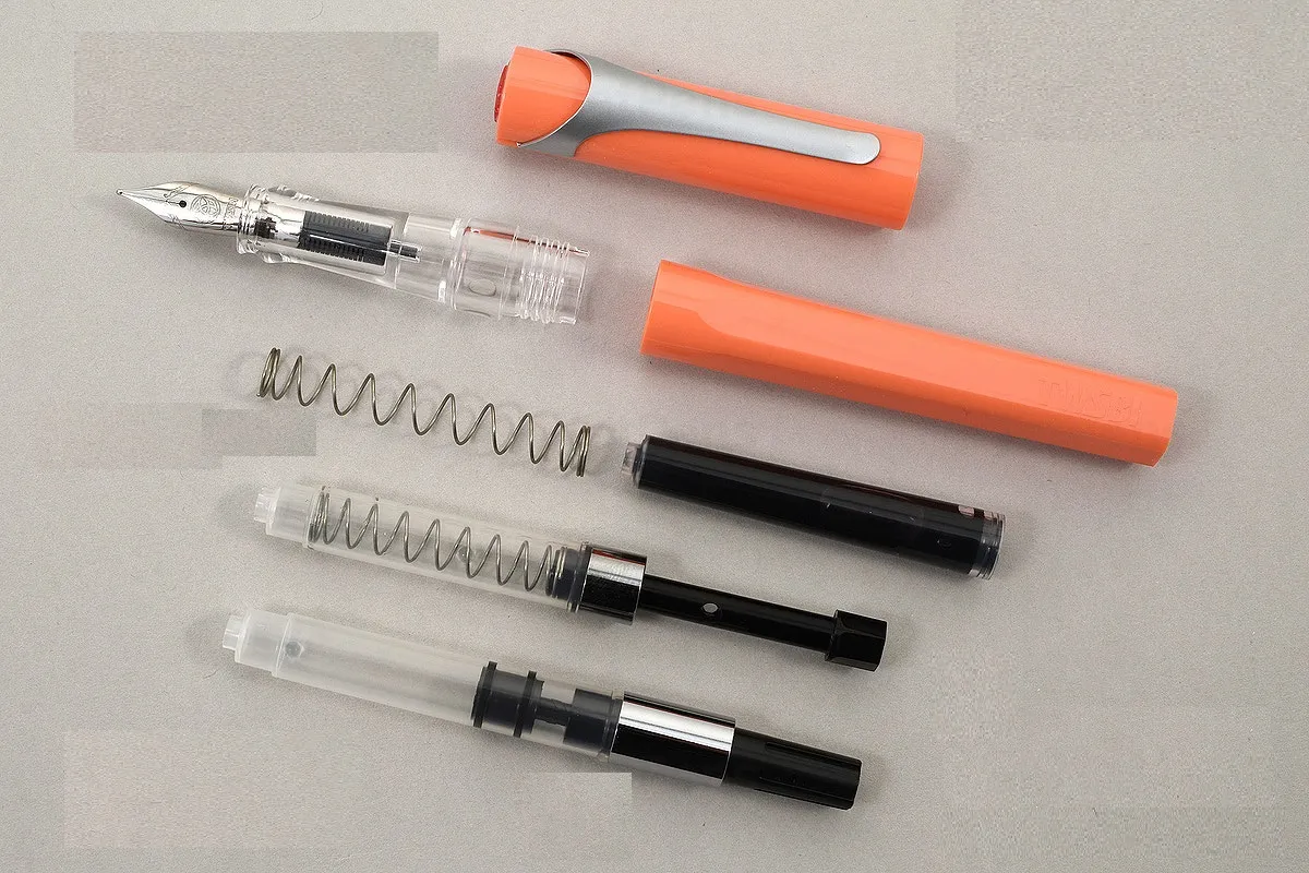 TWSBI SWIPE Salmon Fountain Pen - Broad Nib