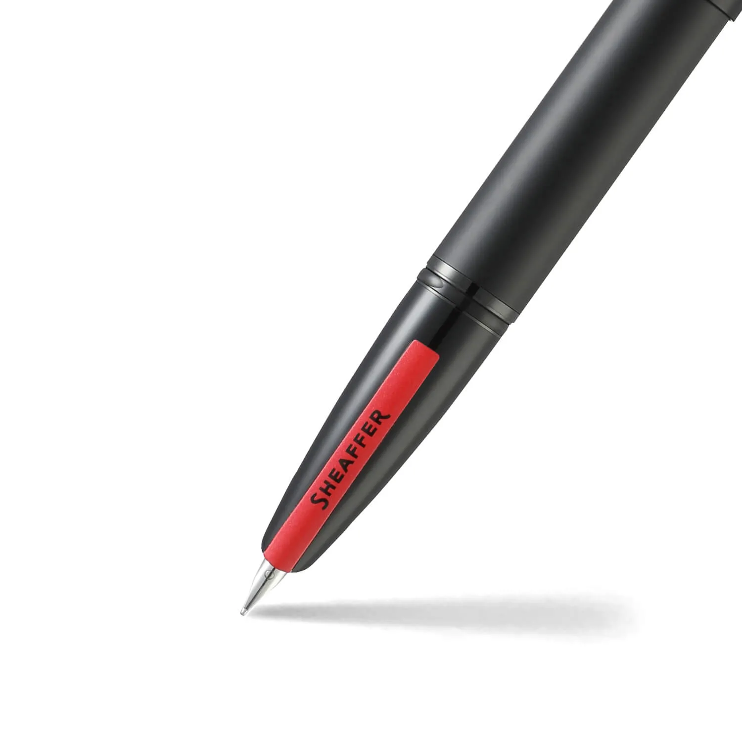 Sheaffer Icon Matte & Gloss Black PVD Accents Medium Nib Fountain Pen 9108