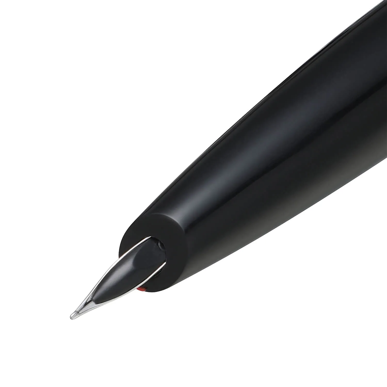 Sheaffer Icon Matte & Gloss Black PVD Accents Medium Nib Fountain Pen 9108