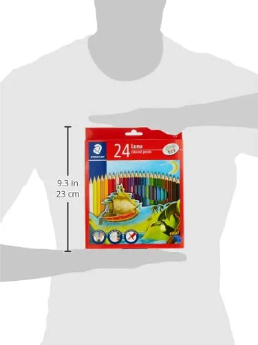 Staedtler 136C24 Luna 24-Shade Coloured Pencil Set