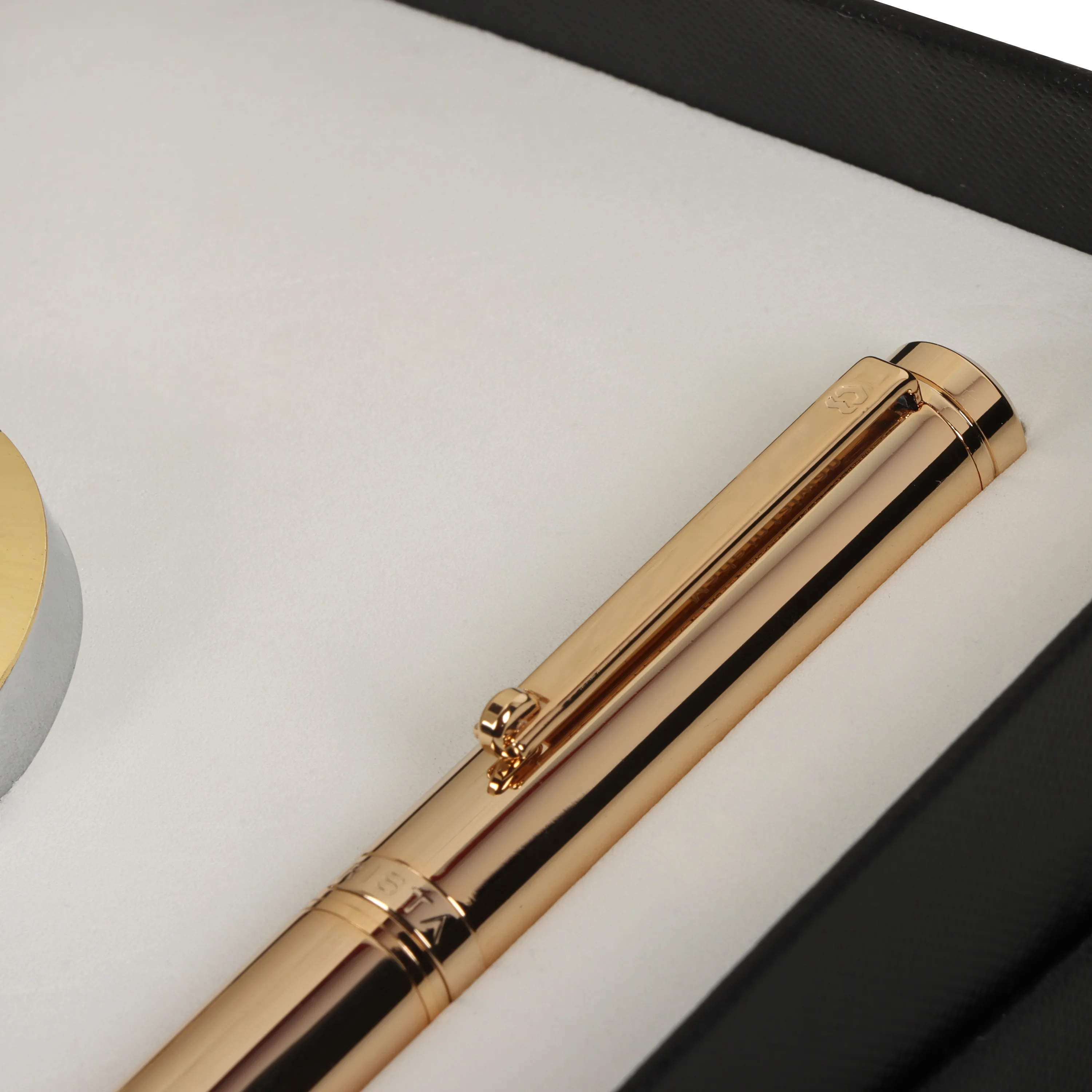 Arista | Ballpoint Pen | Full Gold | With Elgin Watch