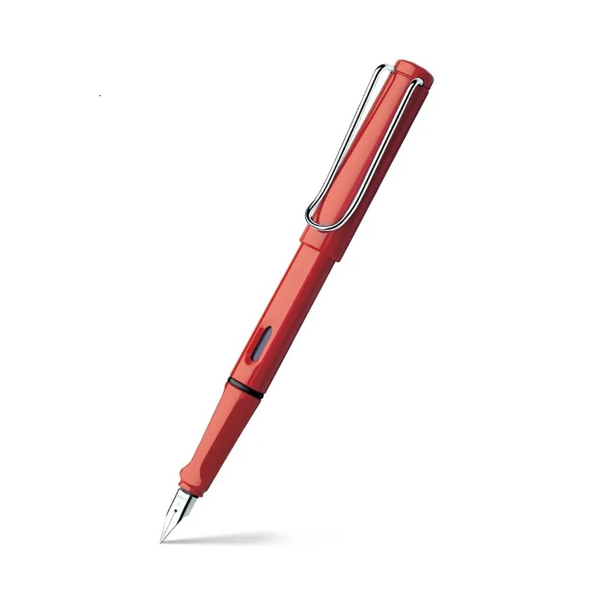 Lamy Safari 016 Extra Fine Fountain Pen Red Color 