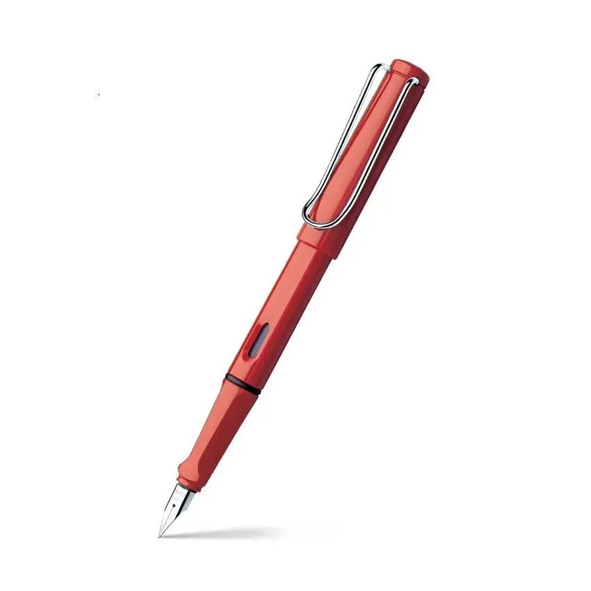 Lamy Safari 016 Extra Fine Fountain Pen Red color