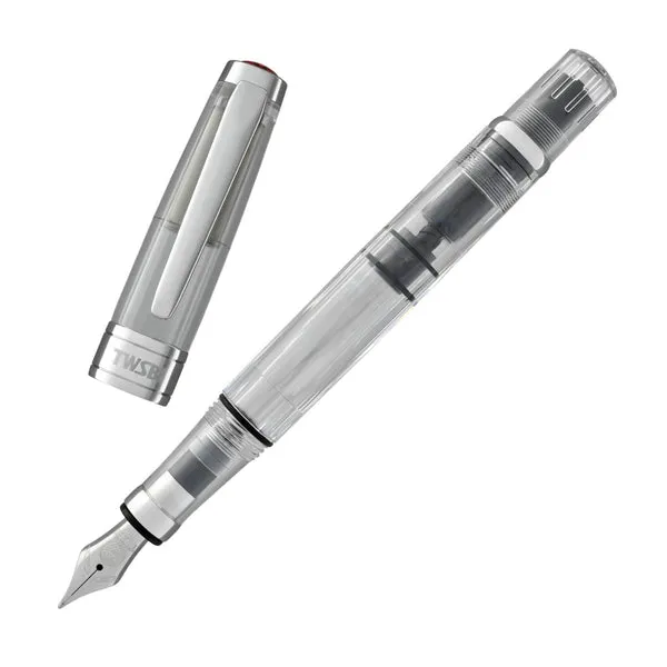 TWSBI Diamond 580 Fountain Pen in Clear Medium
