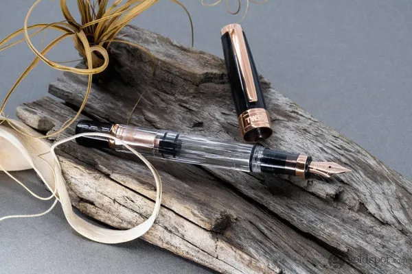 TWSBI Diamond Fountain Pen in Smoke Rose Gold Broad