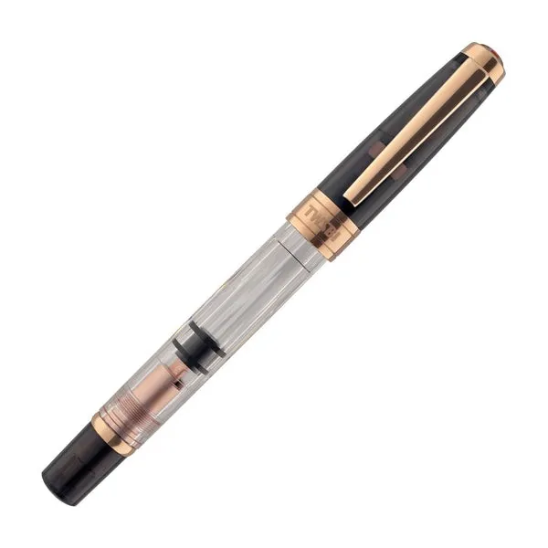 TWSBI Diamond Fountain Pen in Smoke Rose Gold Broad