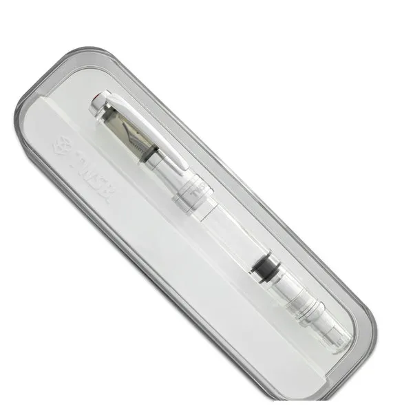TWSBI Diamond 580AL Fountain Pen in Silver Broad