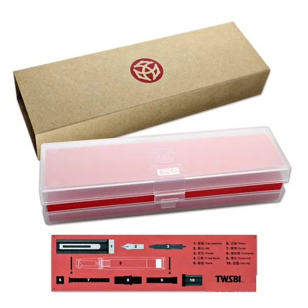 Twsbi eco  Fountain Pen Clear Extra Fine