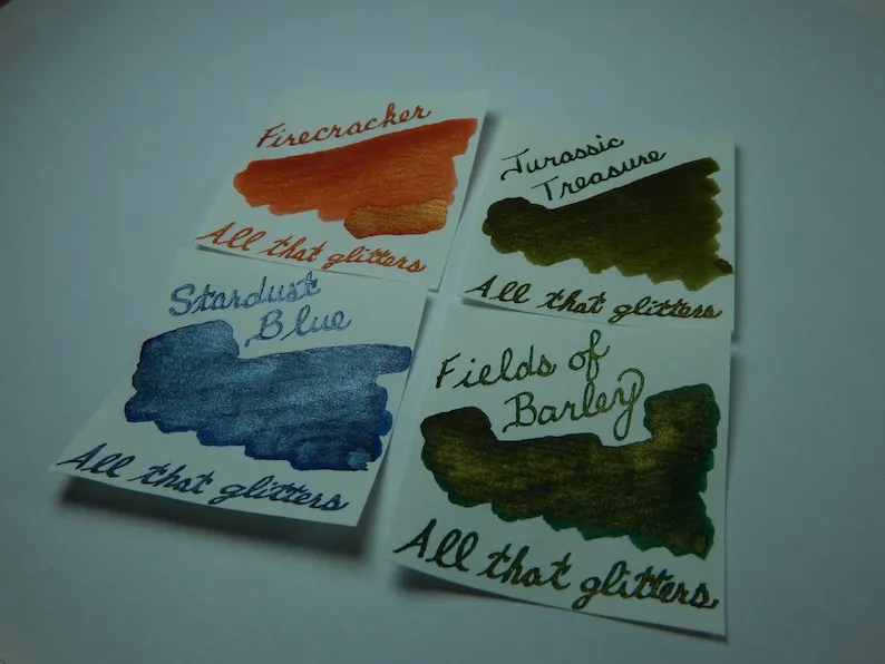 KWZ Ink All That Glitters Fields of Barley 30ml Ink Bottle