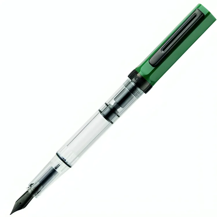 TWSBI ECO Irish Green with Onyx Fountain Pen Fine
