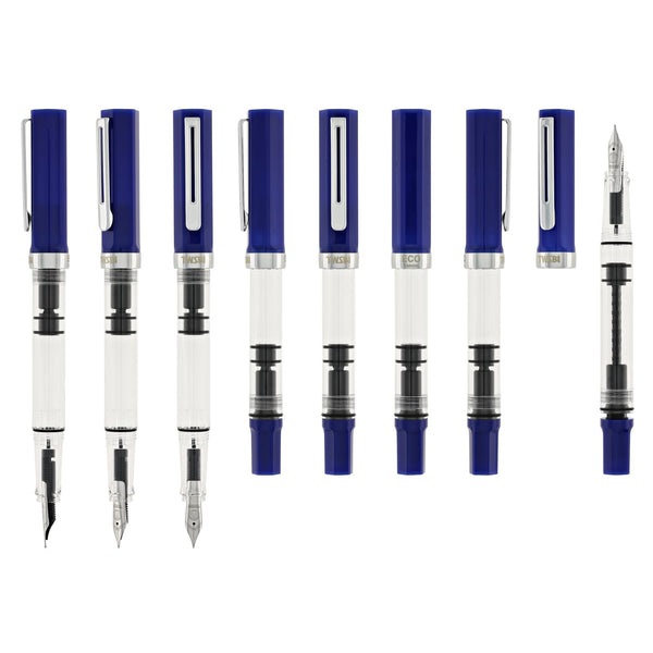 TWSBI ECO Fountain Pen Dark Sapphire Stub 1.1