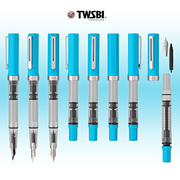 TWSBI ECO Fountain Pen Cerulean Fine