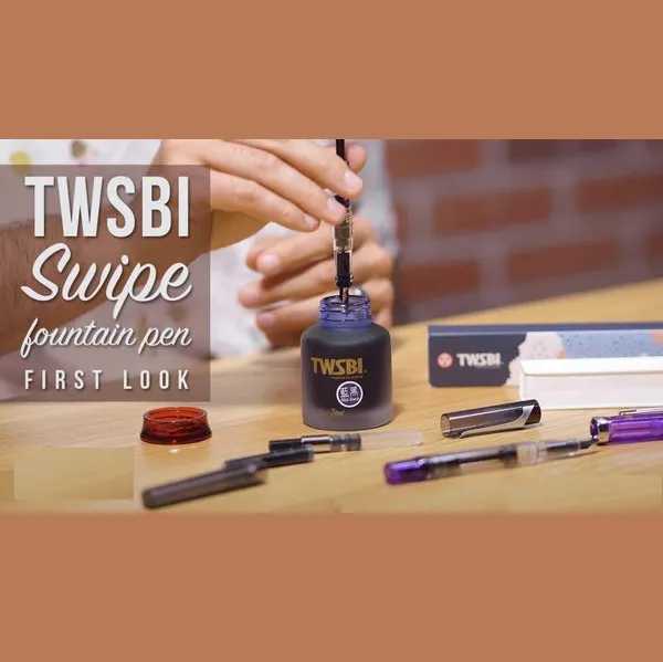 TWSBI Swipe Fountain Pen in Smoke Medium
