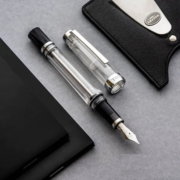 TWSBI Vac700R Fountain Pen in Clear Broad