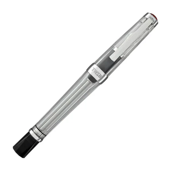 TWSBI Vac700R Fountain Pen in Clear Broad
