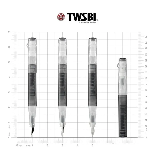 TWSBI GO Fountain Pen Smoke Extra Fine