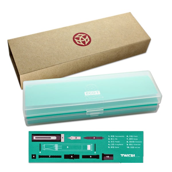 TWSBI ECO T Fountain Pen Mint Blue B