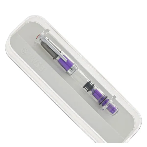 TWSBI Mini AL Fountain Pen in Grape Stub 1.1