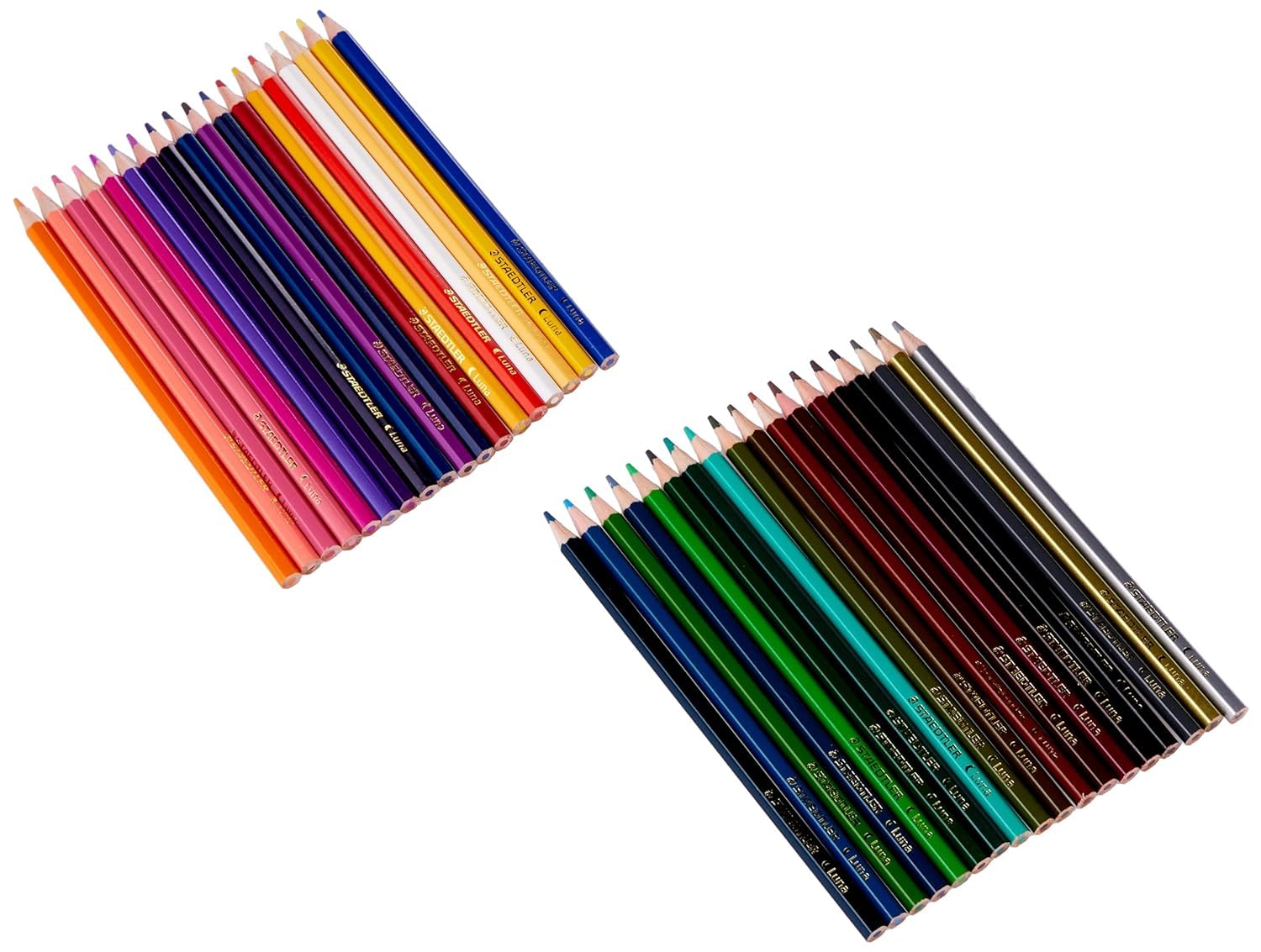 136 C36 Luna Colour Pencils Permanent 36 Colours Set