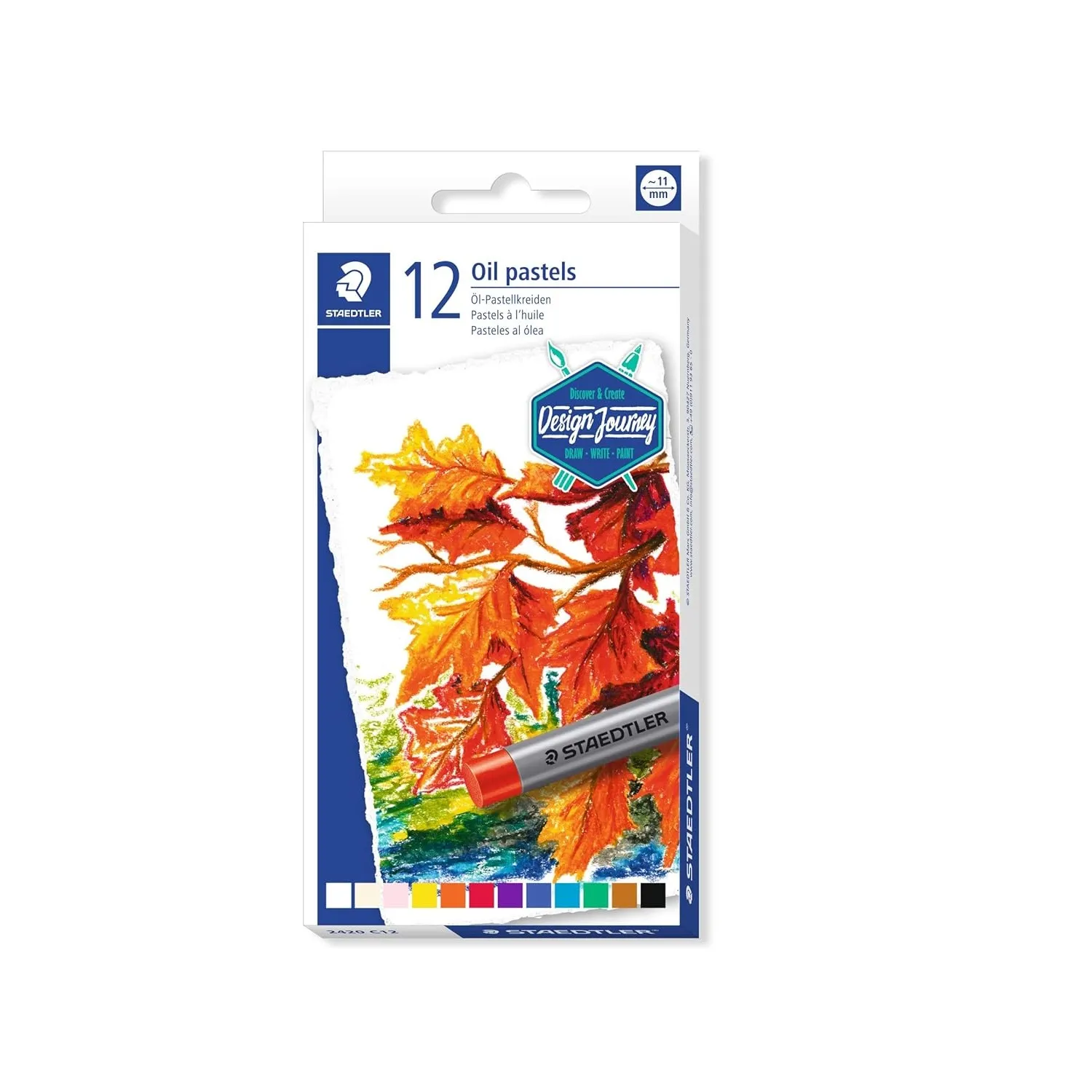 Staedtler Karat Studio Quality Oil Pastels Set of 12