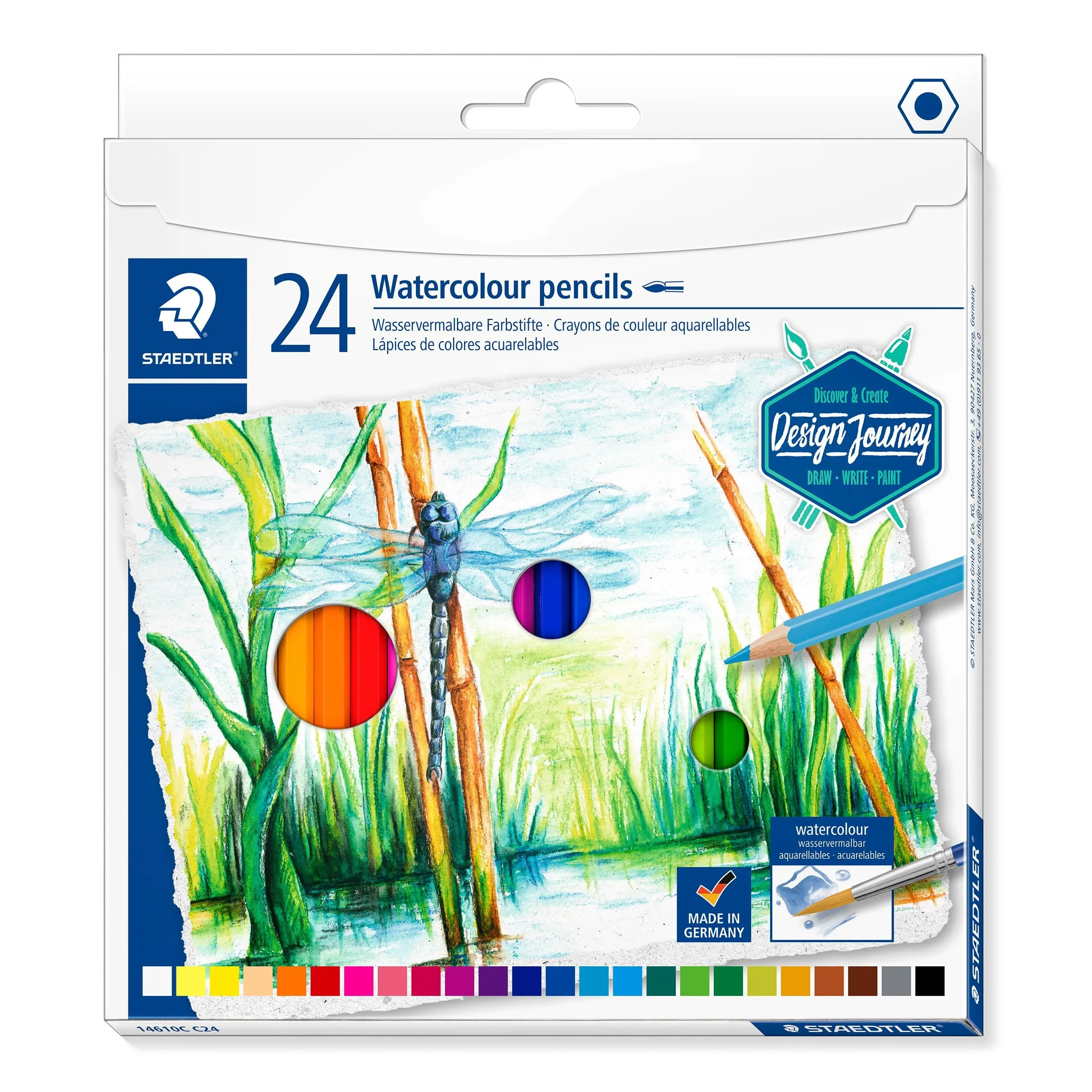 146 10 CC24 STAEDTLER Aquarell Color Pencil