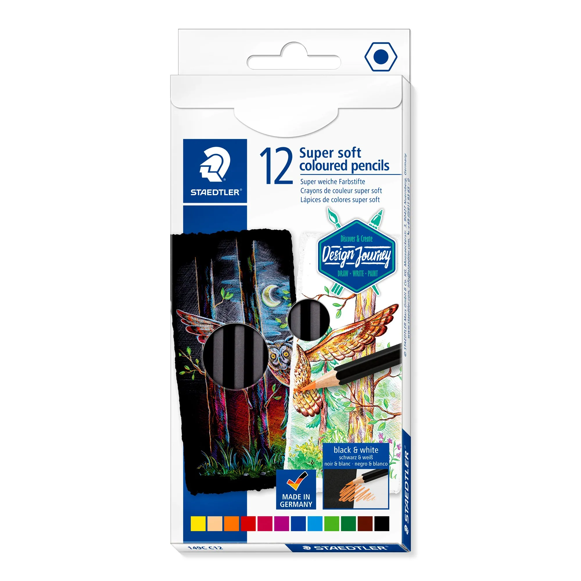 149C C12 SUPER SOFT COLOUR PENCIL
