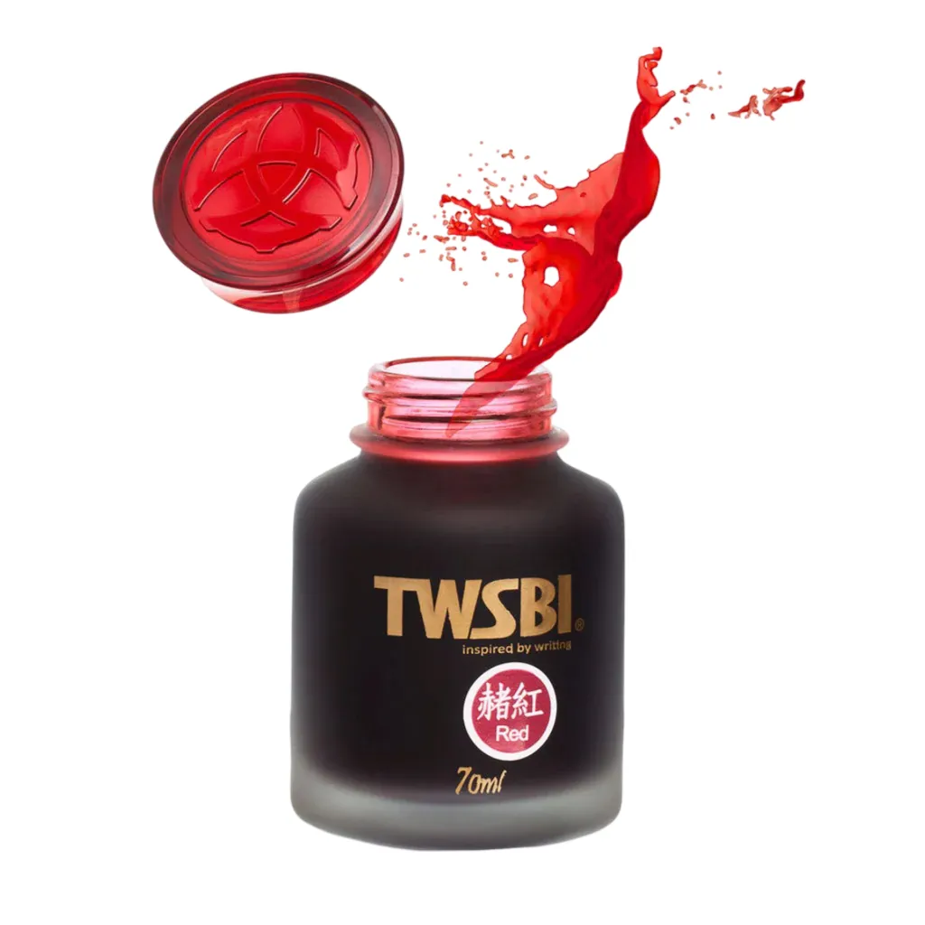 Twsbi Ink Bottle Red - 70 ML