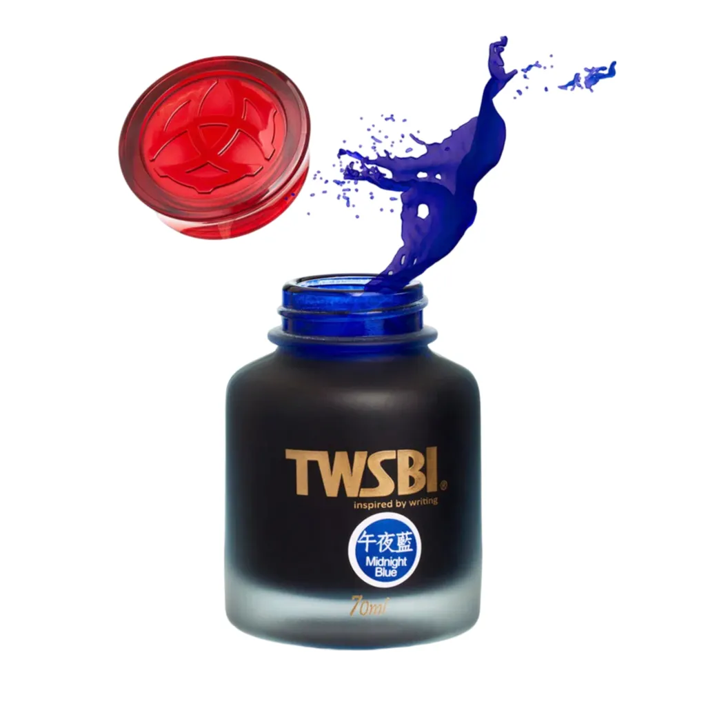 TWSBI Ink Fountain Pen Ink, Midnight Blue