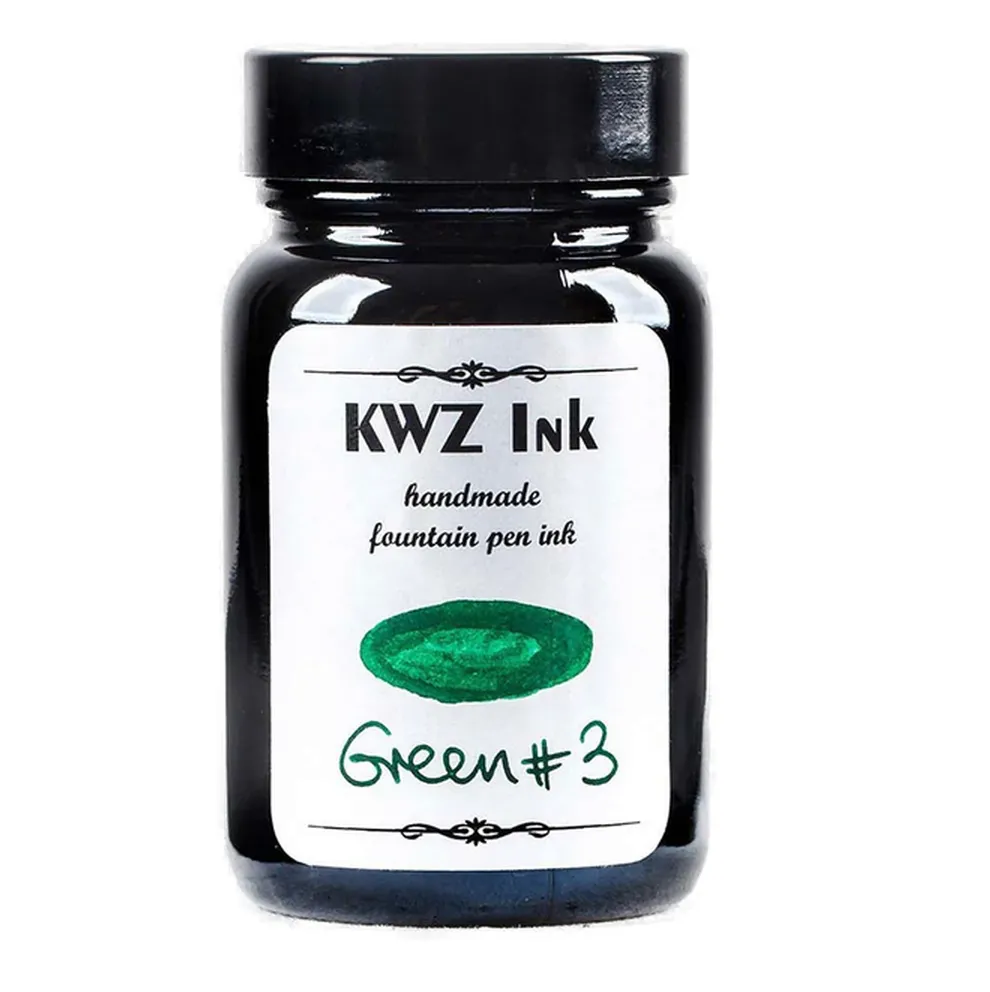 KWZ INK Handmade Fountain Pen Ink Made in Poland -4202-Pine Green