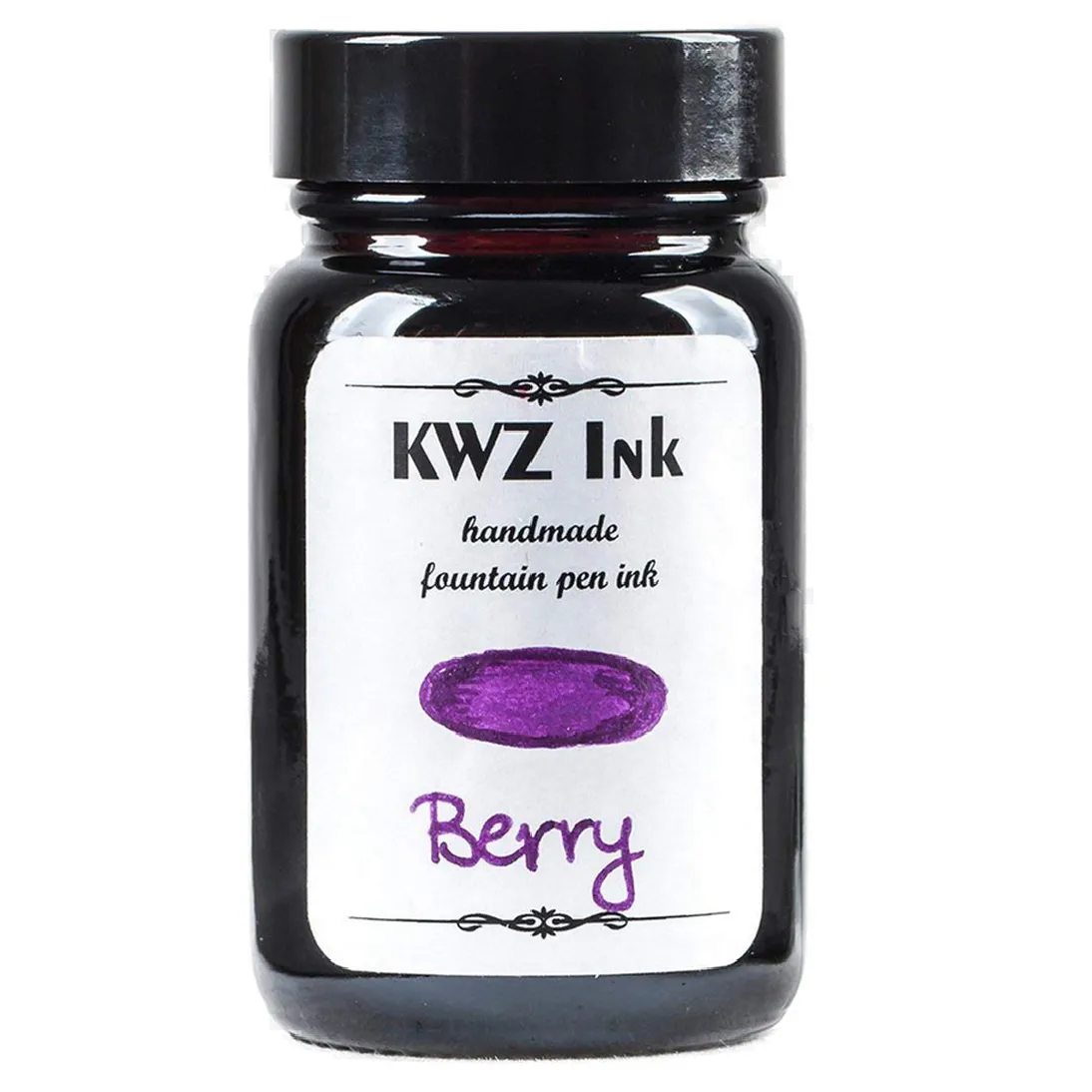 KWZ INK Handmade Fountain Pen Ink Made in Poland -4501-Berry
