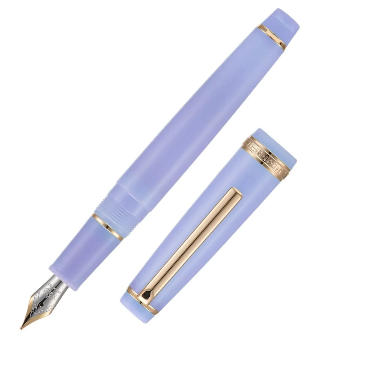 JINHAO 82 FOUNTAIN PEN TRANSPARENT TARO PURPLE GT FP MEDIUM NIB