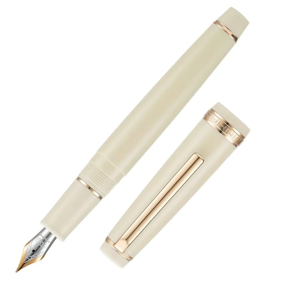 JINHAO 82 FOUNTAIN PEN IVORY WHITE GT FP FINE NIB