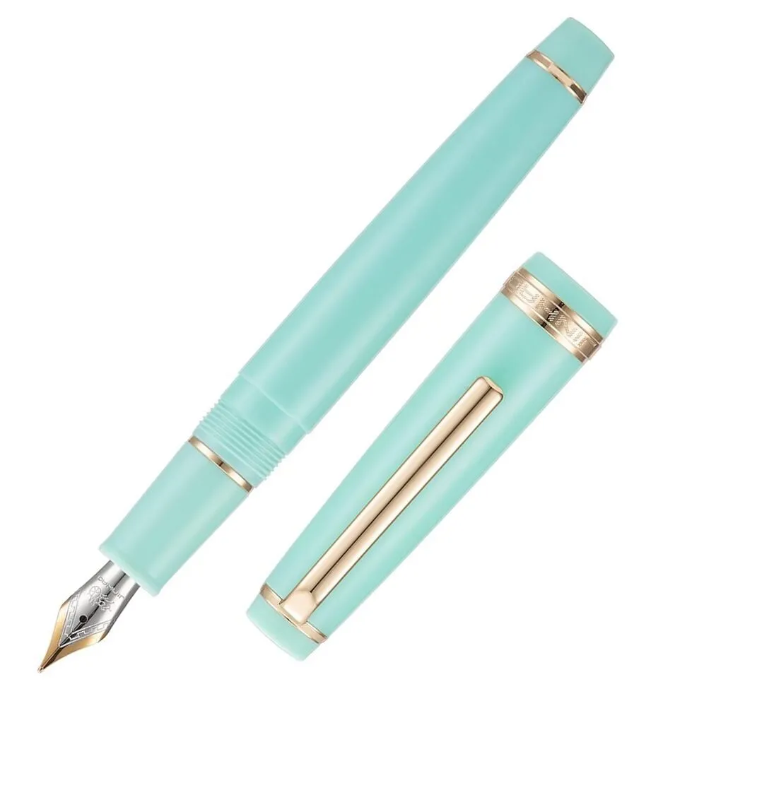 JINHAO 82 FOUNTAIN PEN LIGHT GREEN GT FP MEDIUM NIB