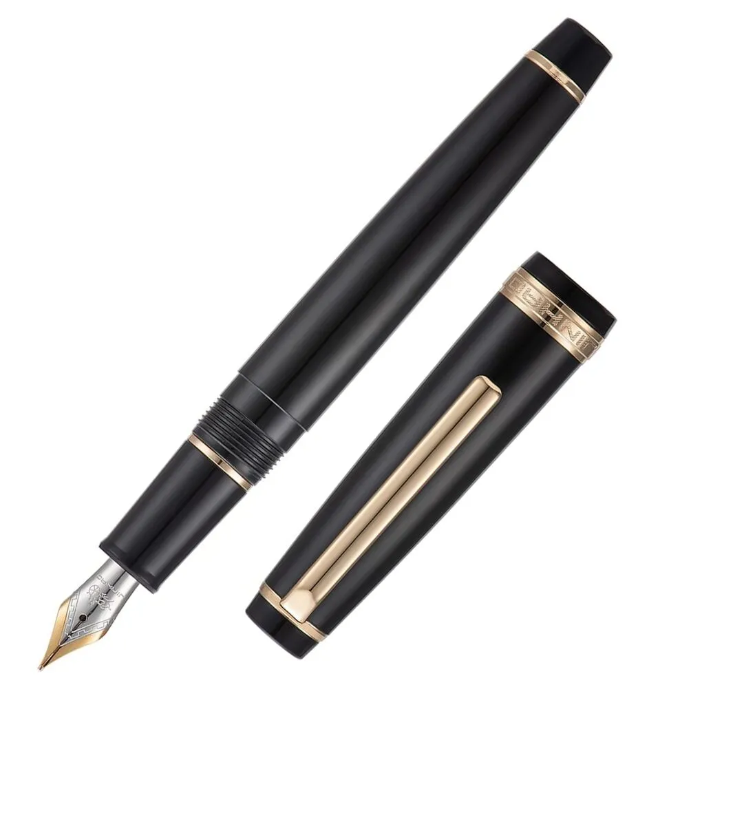 JINHAO 82 FOUNTAIN PEN BLACK GT FP FINE NIB