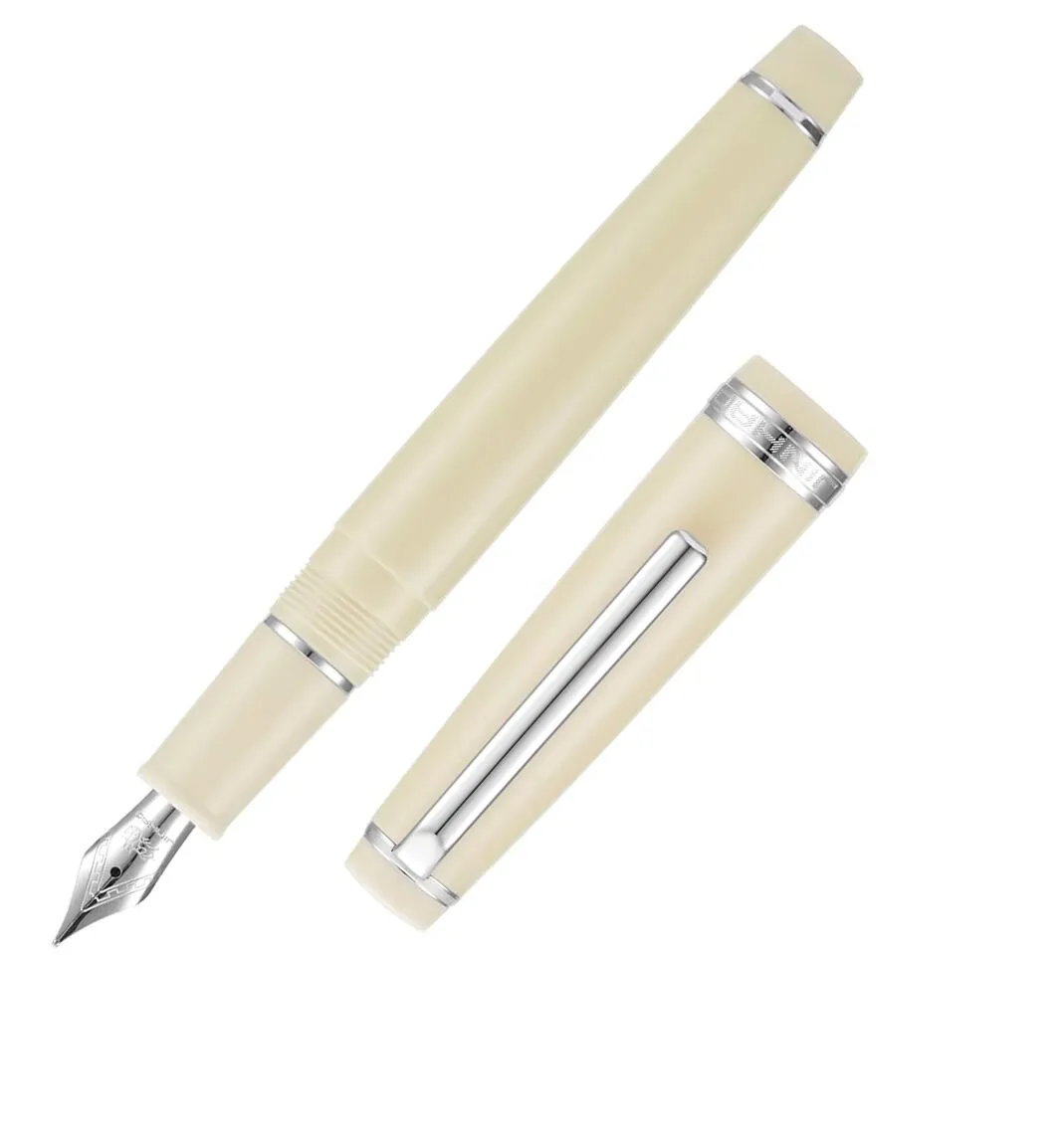 JINHAO 82 FOUNTAIN PEN IVORY WHITE CT FP MEDIUM NIB