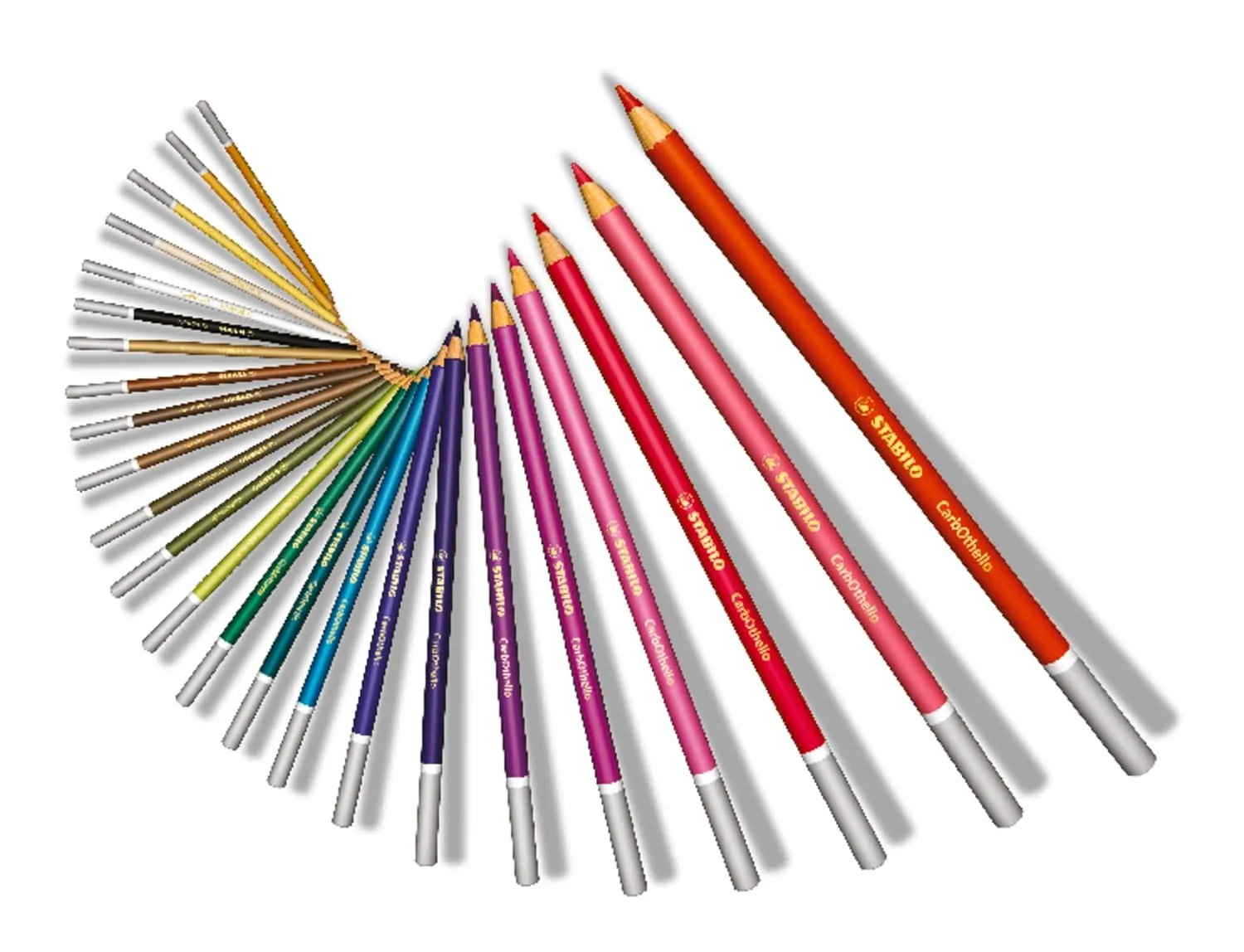 STABILO CarbOthello Pastel Pencil Set - Pack of 60 (Multicolour)