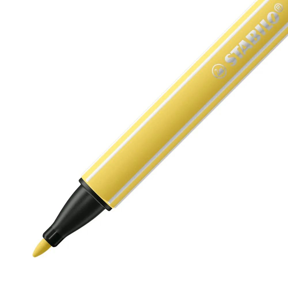 STABILO Fineliner pointMax - Pack of 8 - Assorted Pastel Colours