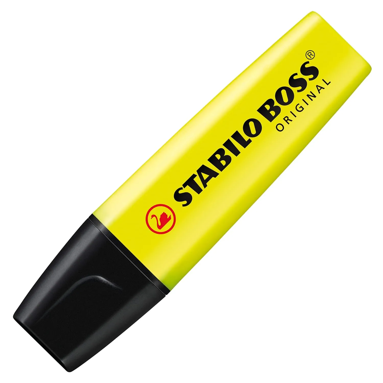 STABILO Highlighter Pen Set BOSS ORIGINAL | Big Box of 4 Fluorescent Colours | Yellow, Orange, Green, Pink