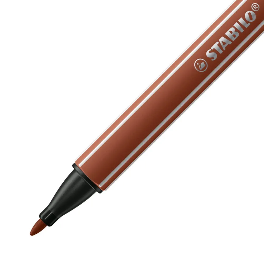 STABILO Nylon Tip Writing Pen pointMax ARTY card wallet of 18 assorted colours