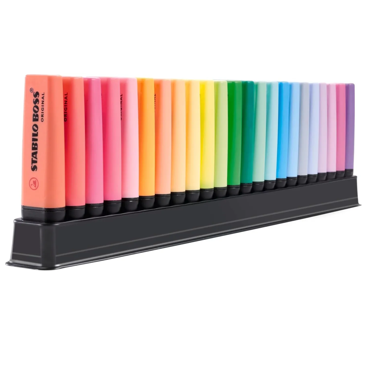 STABILO BOSS Original Highlighter Set, Set of 23, Multicolor