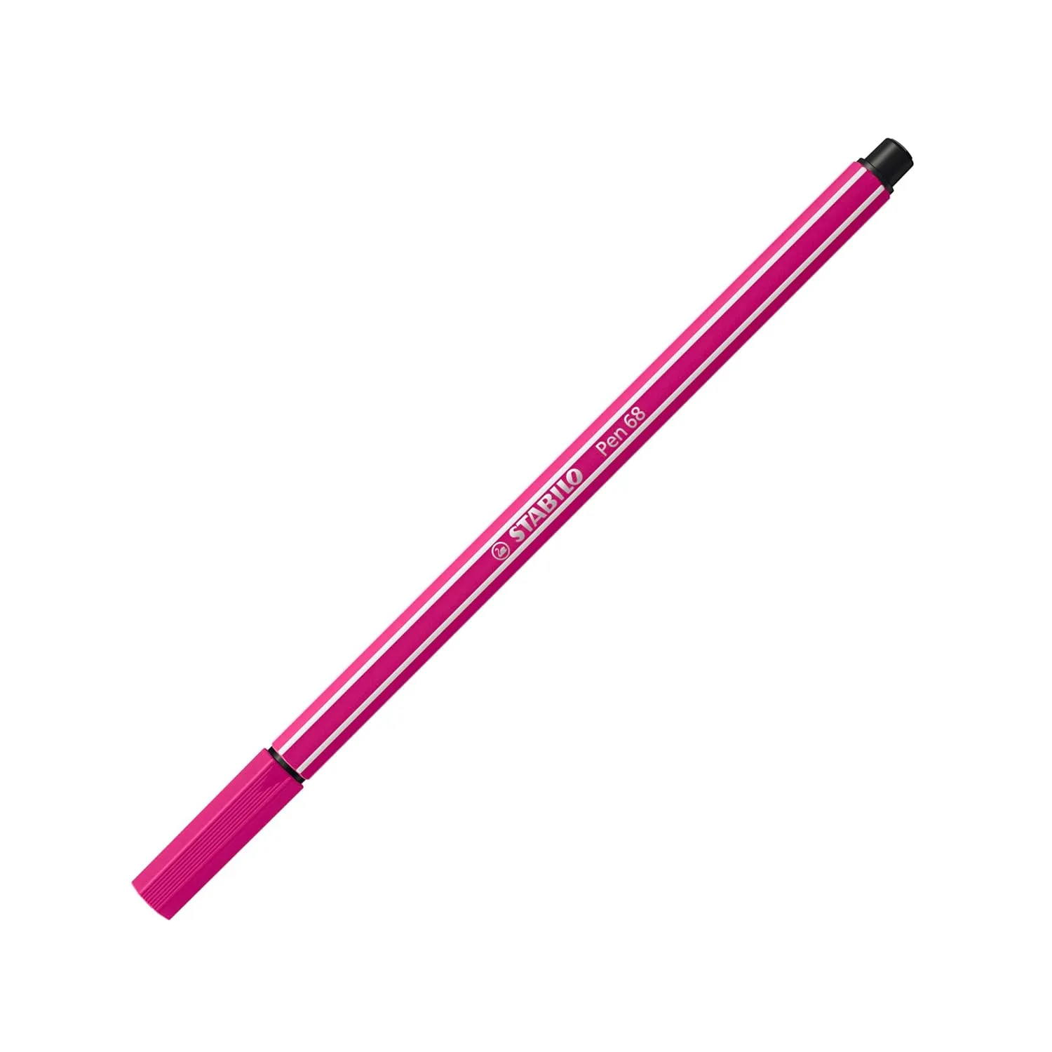STABILO Premium Fibre-Tip Fine Point Pen Pen 68 - Arty - Rollerset Of 25 - Mixed Colours, Multicolor