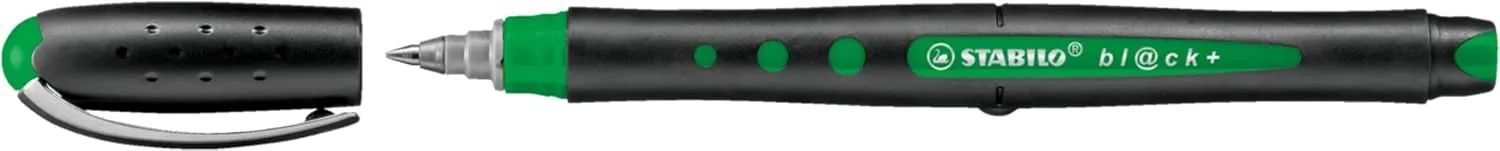 STABILO Rollerball bl@ck  Fine Box of 10 Green