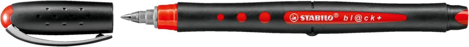STABILO Rollerball bl@ck  Fine Box of 10 Red