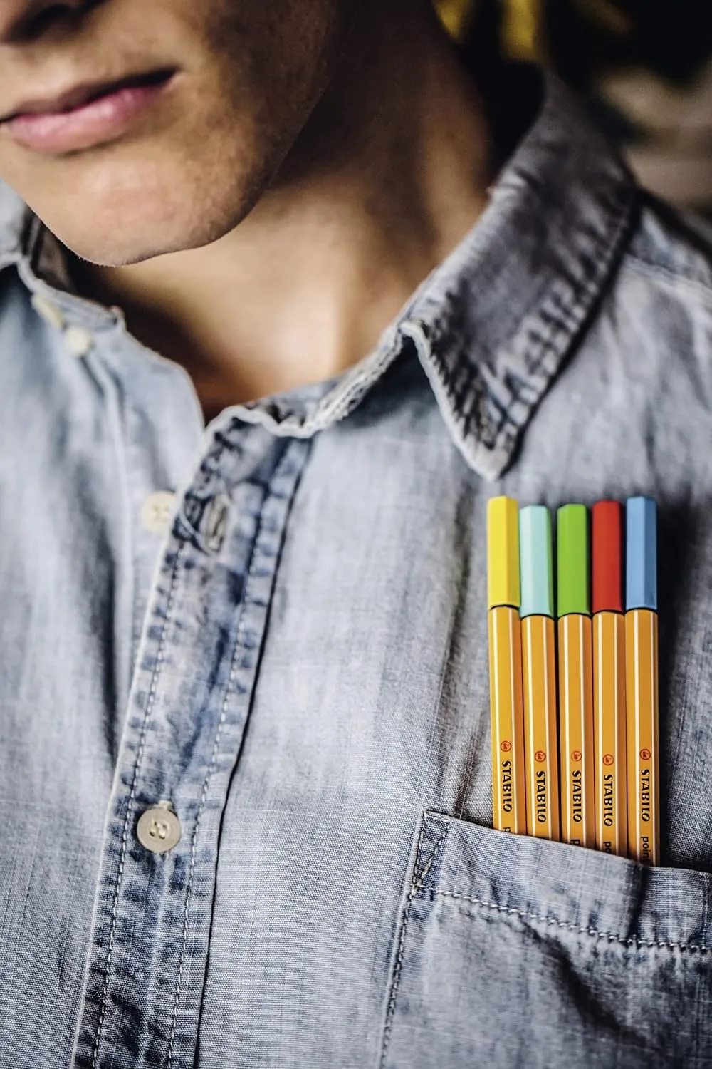 STABILO Fineliner Point 88 - Colorparade - Pack Of 20 Mixed Colours With Hanging Loop, Multicolor